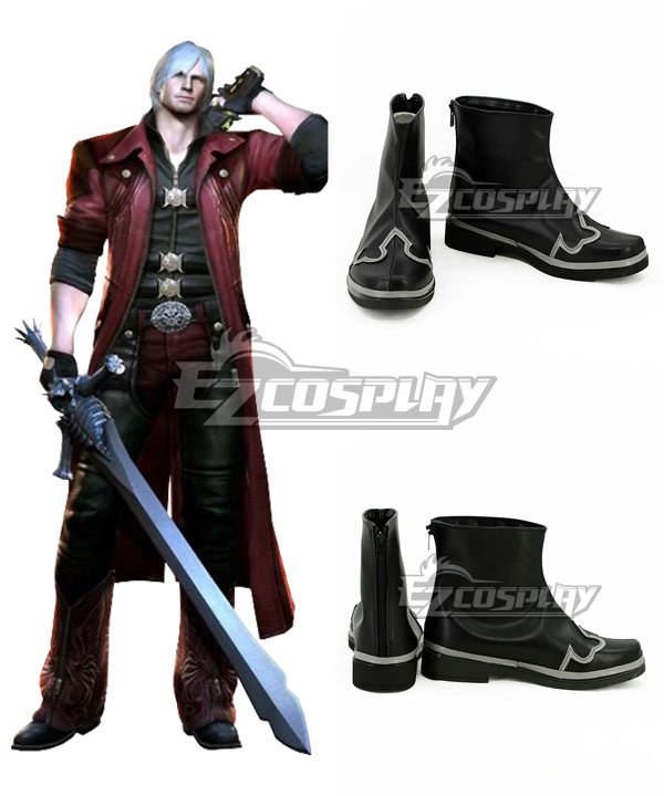 Devil May Cry V DMC5 Dante Aged Outfit Leather Cosplay Costume –  TrendsinCosplay