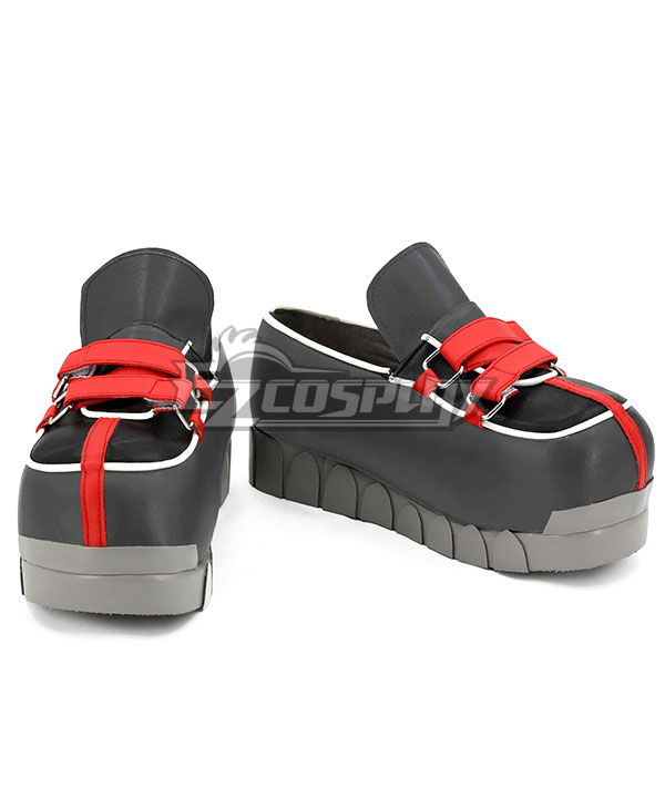 Kingdom Hearts II Roxas Black Cosplay Shoes