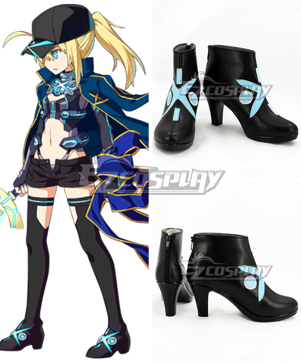 Fate Grand Order Mysterious Heroine X Black Shoes Cosplay Boots - A Edition