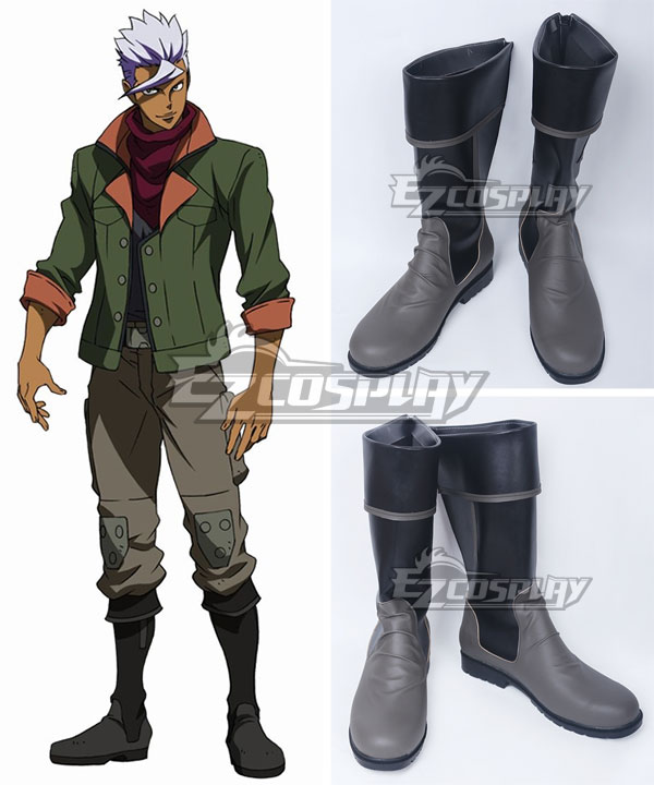 

Mobile Suit Gundam Iron-Blooded Orphans Orga Itsuka Shoes Cosplay Boots