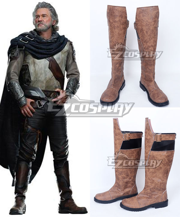 Guardians of The Galaxy Vol.2 Ego Light Brown Shoes Cosplay Boots