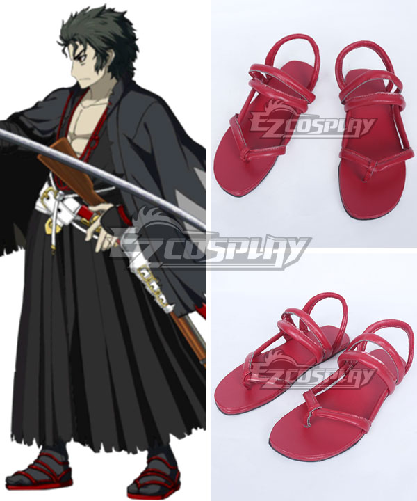 Fate Grand Order Hijikata Toshizou Red Cosplay Shoes