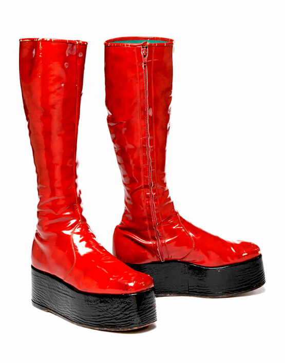 

Red Platform Boots