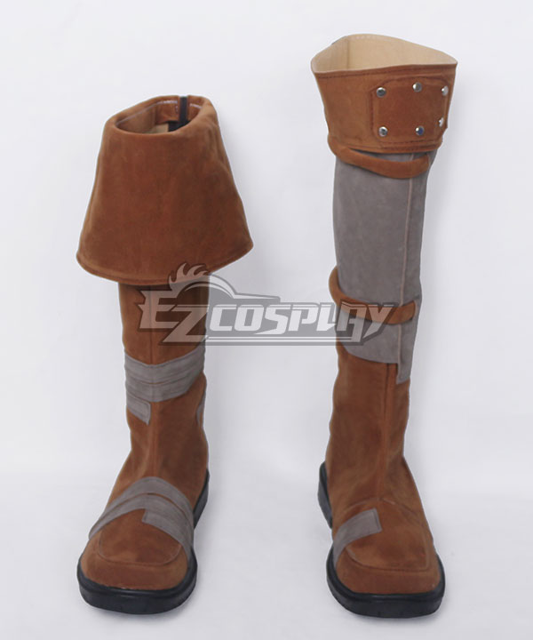 Fallout Preston Garvey Brown Shoes Cosplay Boots