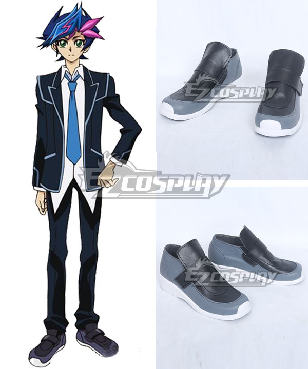 

Yu-Gi-Oh! VRAINS Yusaku Fujiki Black Cosplay Shoes
