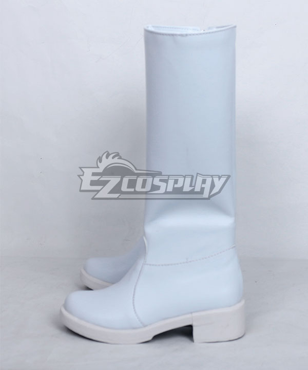 Fate Grand Order Masters Female White Shoes Cosplay Boots