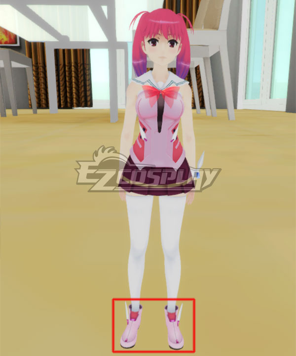 

Sizebox Iris Pink Shoes Cosplay Boots