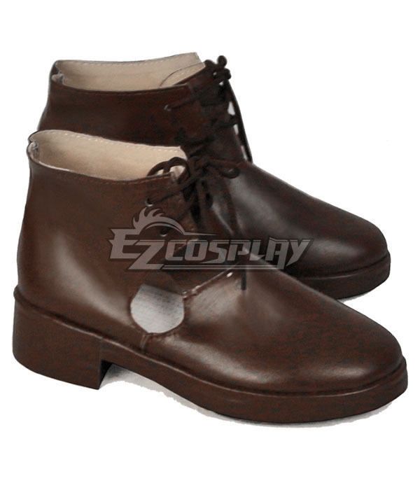 Disney Beauty and the Beast Movie 2017 Belle Brown Cosplay Shoes