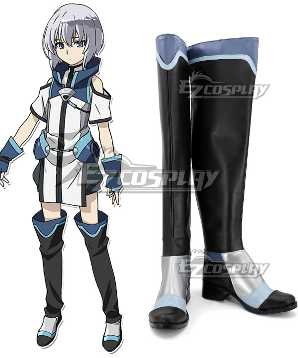 Knight's & Magic Ernesti Echevarria Black Shoes Cosplay Boots