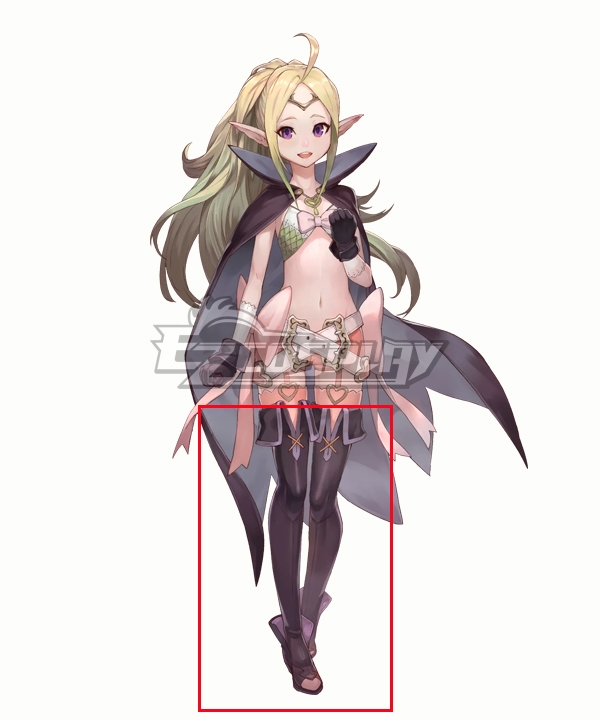 

Fire Emblem Awakening Nowi Black Shoes Cosplay Boots