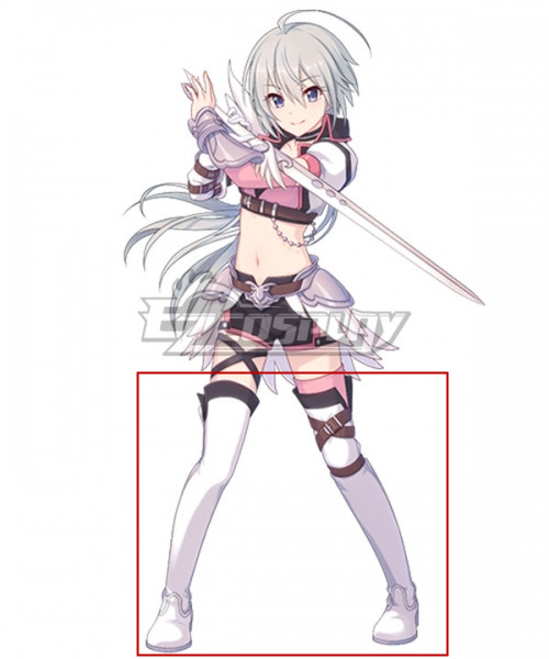 Princess Connect! Re:Dive Tomo Mikum White Shoes Cosplay Boots