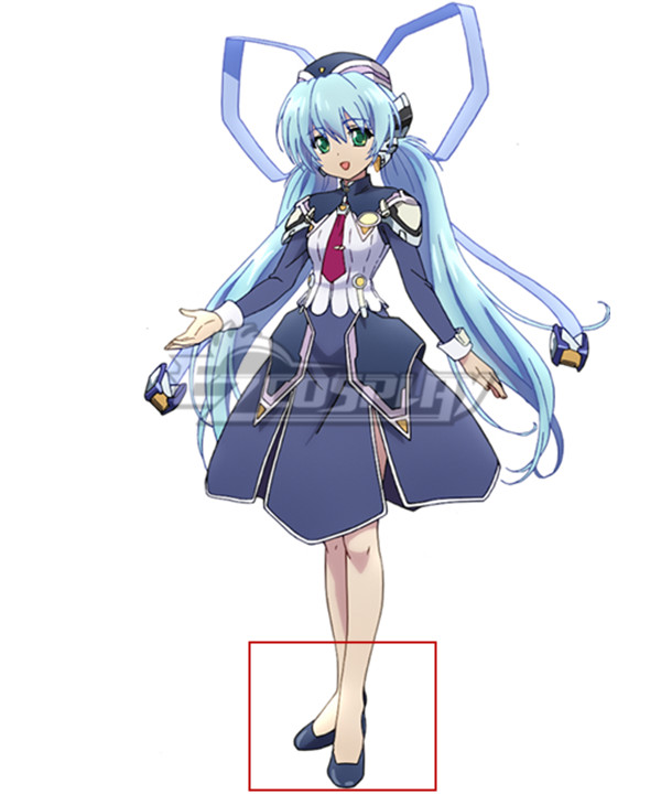 Planetarian: The Reverie of a Little Planet Yumemi Hoshino Blue Cosplay Shoes