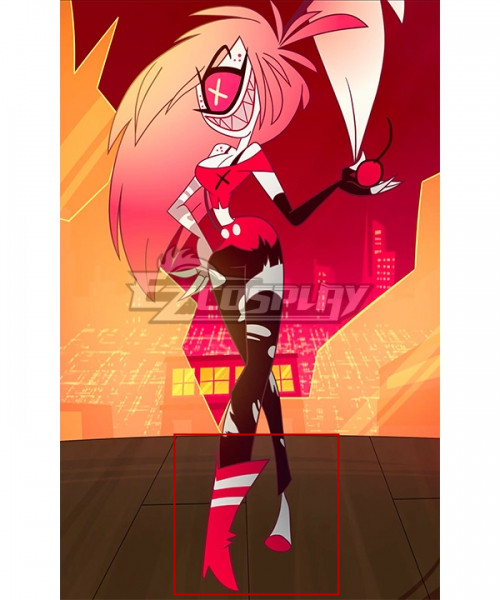 Hazbin Hotel Cherri Bomb Pink Cosplay Shoes