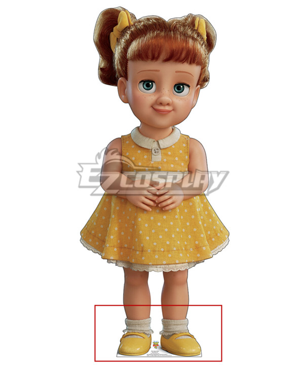 Disney Pixar Toy Story 4 Gabby Yellow Cosplay Shoes