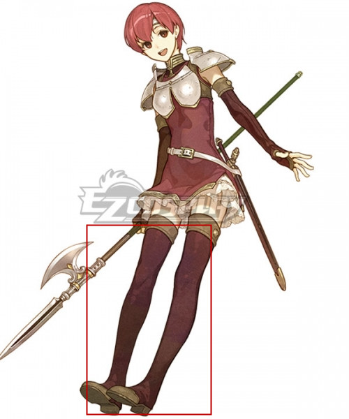 Fire Emblem Echoes: Shadows of Valentia Est Brown Shoes Cosplay Boots