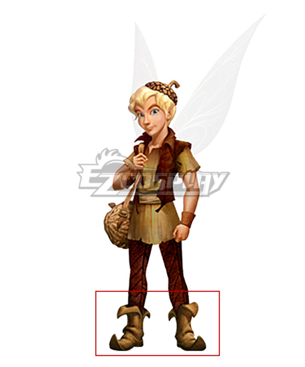 Disney Fairies Terence Brown Shoes Cosplay Boots
