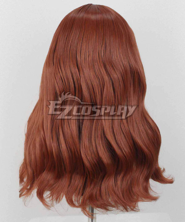 Cruella 2021 Movie Estella Orange Red Cosplay Wig