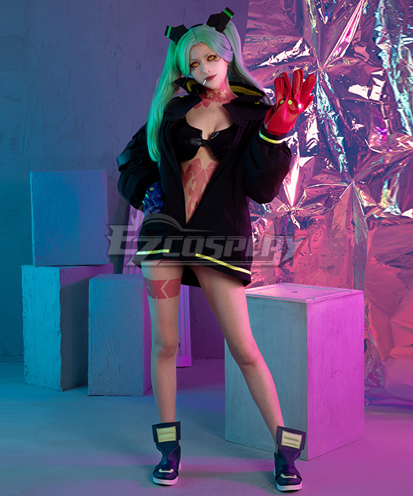 Cyberpunk: Edgerunners Rebecca Customize (with gloves) Cosplay Costume