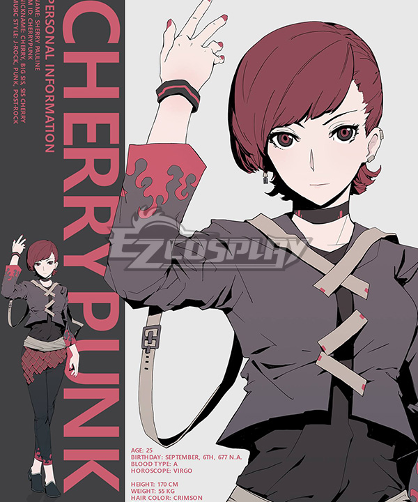 Cytus II Cherry Punk Cosplay Costume
