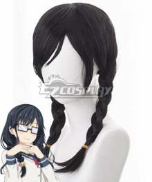Are You Really the Only One Who Likes Me? Sumireko Sanshokuin Black Cosplay Wig