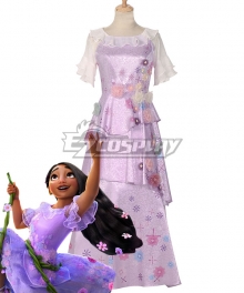 Disney Encanto Isabela Madrigal Cosplay Costume