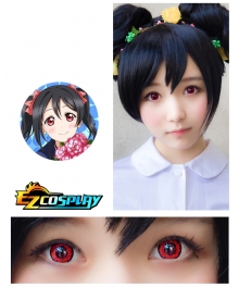 Bella Eye Coscon LoveLive! Love Live School Idol Project Nico Yazawa Red Cosplay Contact Lense 