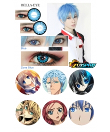Bella Eye Generation of Miracles Kuroko's Basketball Tetsuya Kuroko Blue Cosplay Contact Lense