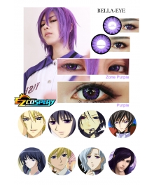 Bella Eye Generation of Miracles Kuroko's Basketball Atsushi Murasakibara Zone Purple Cosplay Contact Lense
