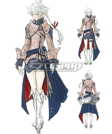 Final Fantasy XIV Alisaie Leveilleur Cosplay Costume - No Accessories