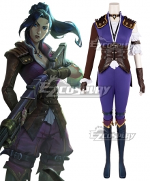 League of Legends LOL Arcane Caitlyn Cosplay Costume