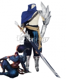League Of Legends LOL the Unforgiven Yasuo Cosplay Costume