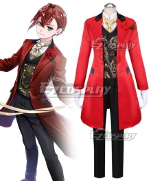 Disney Twisted Wonderland Heartslabyul Riddle Rosehearts Groom For A Day Cosplay Costume
