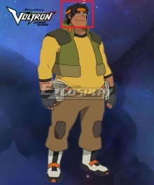 Voltron: Legendary Defender Hunk Black Cosplay Wig