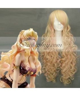 Macross Frionter Sherly Nome Yellow Cosplay Wig 037A