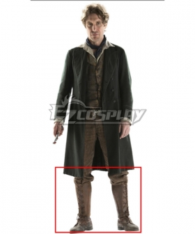 Doctor Who 8th Doctor Paul McGann Shoes Cosplay Boots