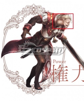Octopath Traveler Conquerors Of The Continent Titus Silver Cosplay Wig