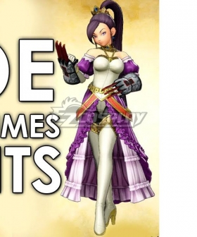 Dragon Quest XI Martina Jade Silver Cosplay Costume