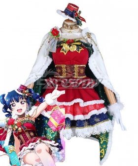 LoveLive! Sunshine! Aqours Yoshiko Tsushima Christmas Cosplay Costume