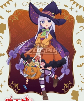 Sleepy Princess In The Demon Castle Maojo de Oyasumi Princess Syalis Halloween Cosplay Costume