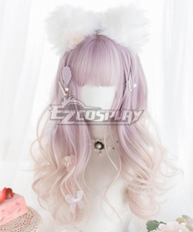 Japan Harajuku Lolita Series Po Po Po Po Pink Cosplay Wig
