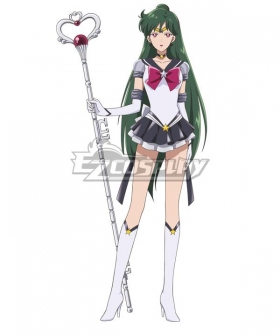 Sailor Moon Eternal 2 Meiou Setsuna Sailor Pluto Cosplay Costume