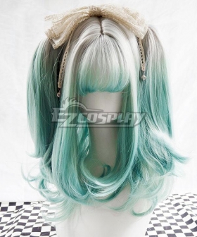 Japan Harajuku Lolita Series JK Green Cosplay Wig