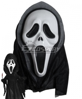 Scream Ghostface Killer Halloween Mask Cosplay Accessory Prop