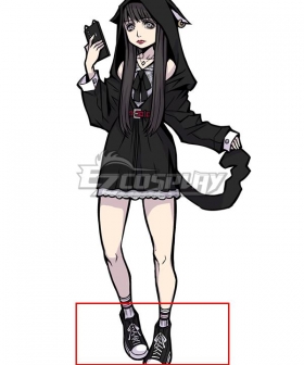 Neo: The World Ends With You Shoka Black Cosplay Shoes