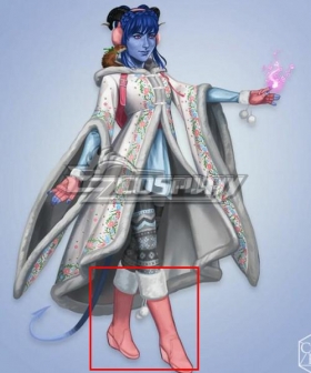 Critical Role Jester Lavorre Lv13 Pink Shoes Cosplay Boots