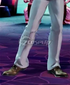 King of Fighters 
XIV Robert Garcia Light Brown Cosplay Shoes