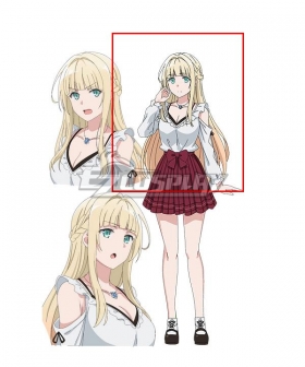 The detective is already dead Charlotte Arisaka Anderson Golden Cosplay Wig