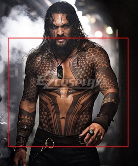 DC Aquaman Arthur Curry Tattoo Stickers Cosplay Accessory Prop