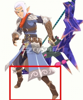 Monster Hunter Stories 2: Wings of Ruin Alwin Boots Cosplay Shoes