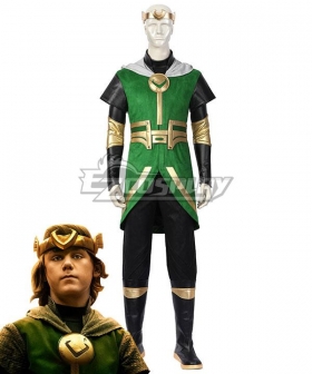 Marvel 2021 Loki Kid Loki Halloween Cosplay Costume